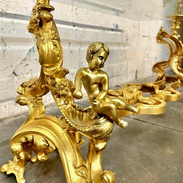 French 1990s French Louis XVI Style Coffee Table – Glass Top For Sale - Image 3 of 11