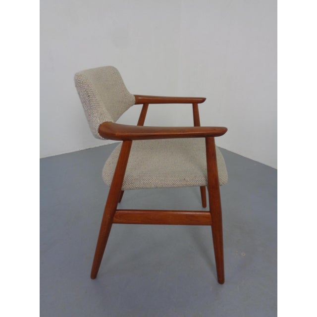 Teak & Wool GM11 Armchair from Svend Aage Eriksen of Glostrup, Denmark, 1960s For Sale - Image 9 of 18