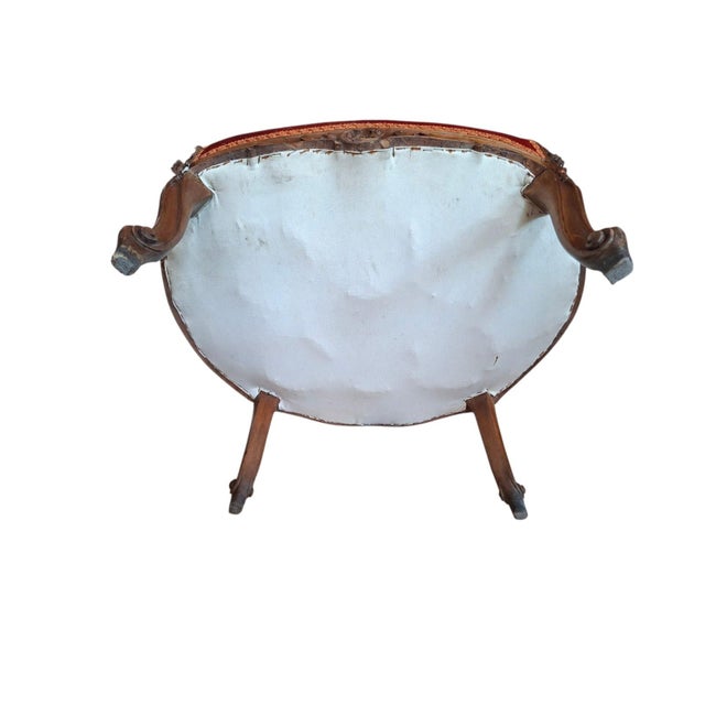 Vintage Baroque-Style Armchairs, 1940, Set of 4 For Sale - Image 12 of 15