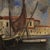Italian Artist, Harbor View with Boats, 1970, Oil on Cardboard, Framed For Sale - Image 15 of 17