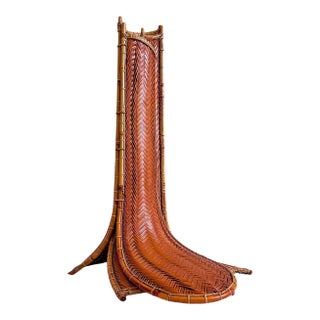 Large Striking Japanese Bamboo Sculpture Honma Hideaki For Sale