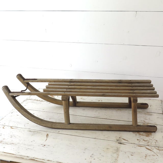 Vintage German Davos Sled Chairish