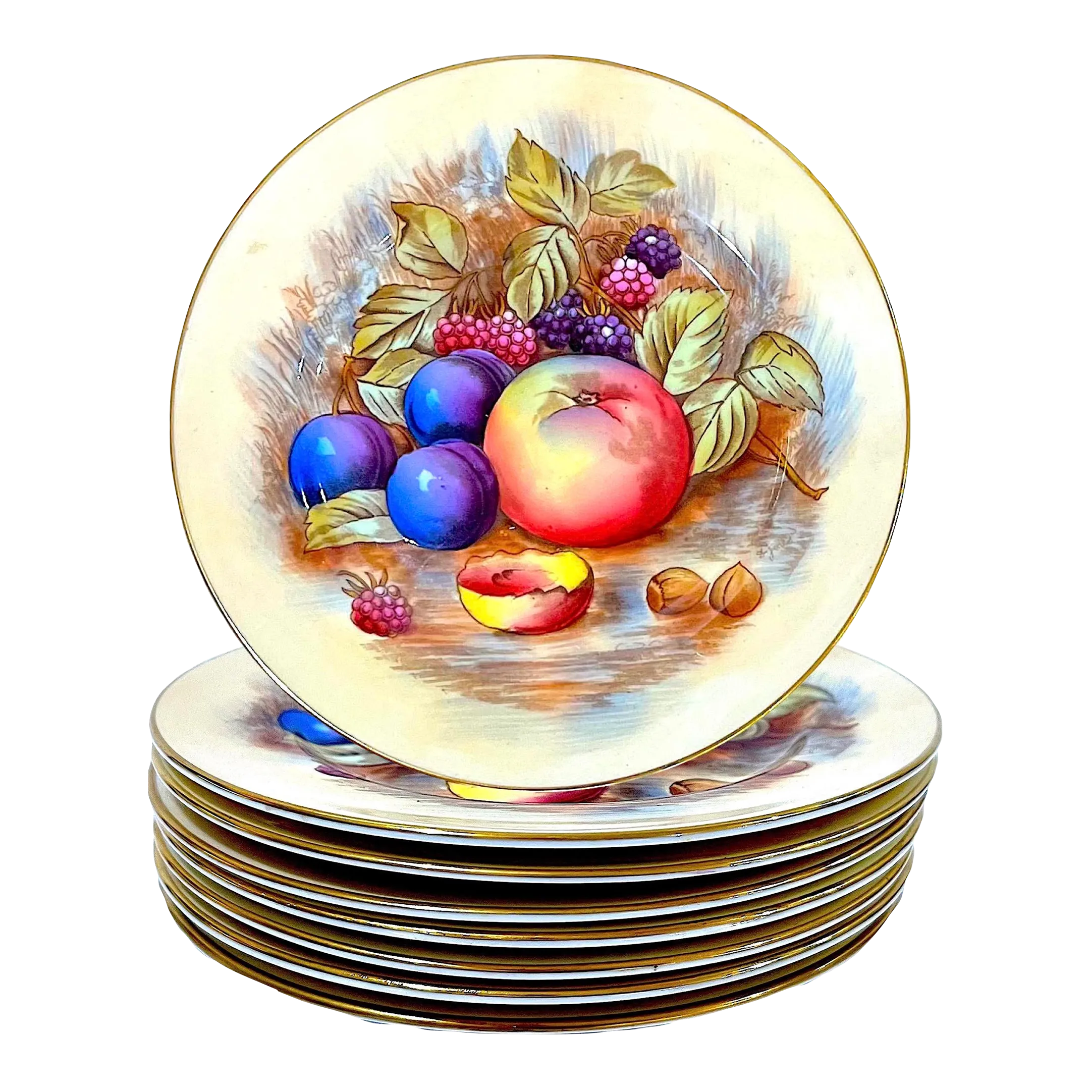 AYNSLEY England Fine Bone China 食器セット Vintage Aynsley Bone China England Cup & Saucer Set Olive