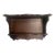 Wooden Hanging Wall Shelf With 3 Brass Hooks For Sale