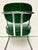 Green 1960s Vintage Deco Sweeping Arm Lounge Chair by Chromcraft For Sale - Image 8 of 9