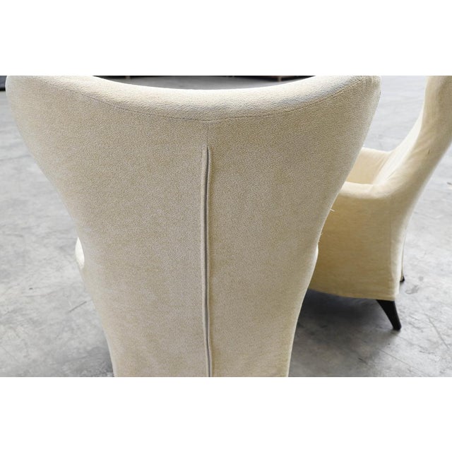 Set of Wing Armchairs by Umberto Asnago for Giorgetti For Sale - Image 3 of 8