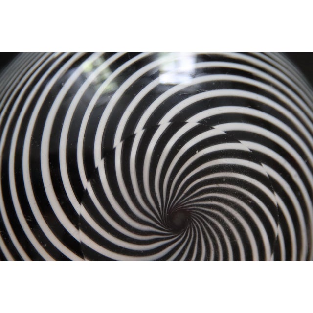 Italian Mezza Filigrana Bowl in Murano Glass, 1950s For Sale - Image 4 of 7