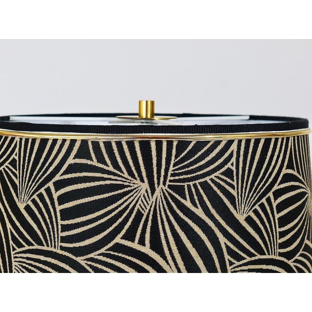 Mid-Century Brass Tube Bubble Glass Table Lamp from Rupert Nikoll, Austria, 1950s For Sale - Image 18 of 18