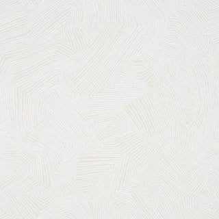 SAMPLE - Schumacher Labyrinth Grand Wallpaper In Sandstone For Sale