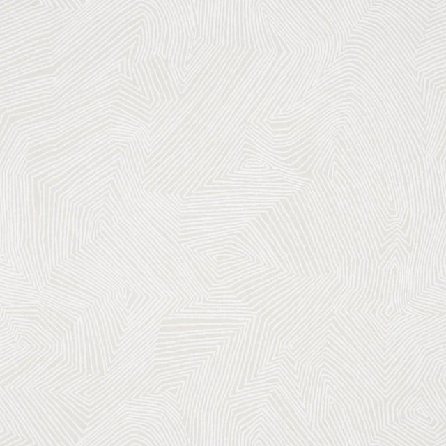 SAMPLE - Schumacher Labyrinth Grand Wallpaper In Sandstone For Sale