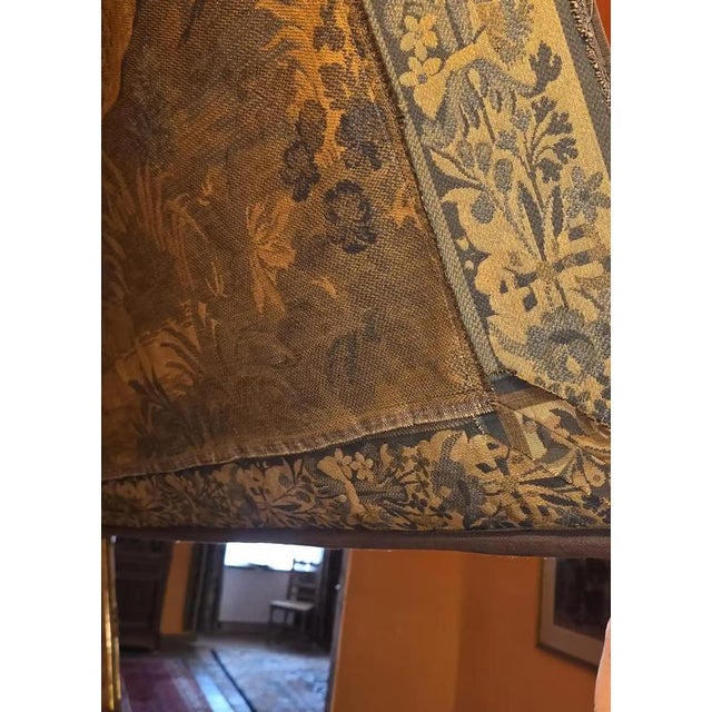 Tapestry with Landscape and Architecture For Sale - Image 9 of 10