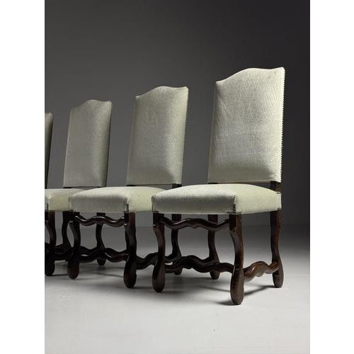 Chairs from Os de Mouton, 1950s, Set of 6 For Sale - Image 4 of 18
