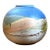 Vintage Abstract Glazed Ceramic Vase For Sale