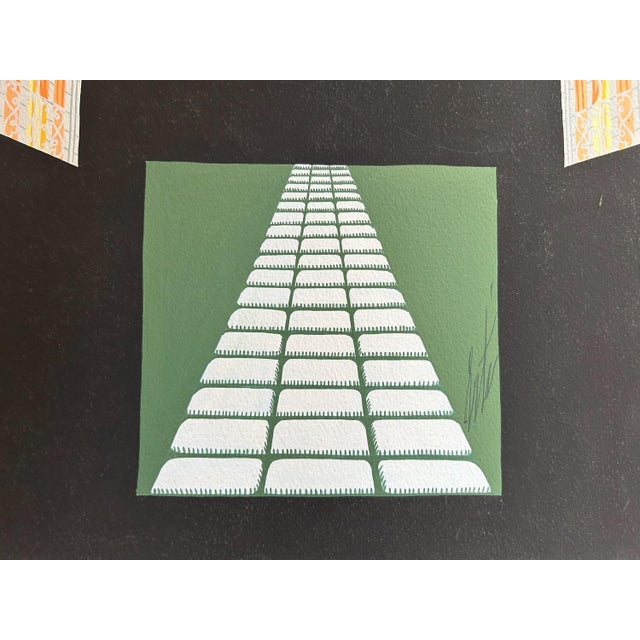 Erté, Theatrical Scenography, 1930s, Tempera, Cardboard For Sale - Image 3 of 10