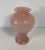 Mid-Century Modern Italian Powder Pink and Gold Leaf Vase in Murano Glass by Barovier & Toso, 1980s For Sale - Image 3 of 10