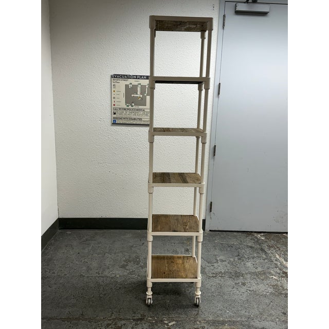 Restoration Hardware Luay Al-Rawi for Restoration Hardware Dutch Industrial Single Shelving For Sale - Image 4 of 12