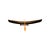 Late 20th Century Canoe Model With Paddle and Base Large Wood Rowboat Vintage Cabin Nautical Decor For Sale - Image 4 of 6