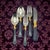 Service for 15 - Yamazaki "Lindi" Black Handle Gold Accent 75-Pieces: 15 Place Settings With Individual Neiman Marcus Storage Pouches For Sale - Image 17 of 17