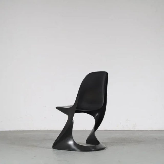 Casala German Casalino Chair in Black by Alexander Begge for Casala, 2000s For Sale - Image 4 of 18