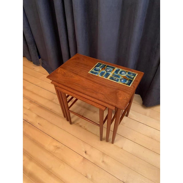 Side Tables, 1960s, Denmark, Set of 3 For Sale - Image 11 of 12