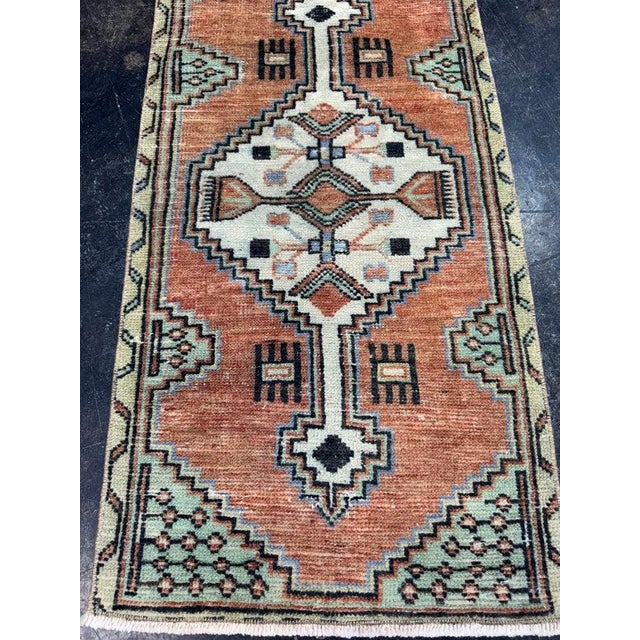 Contemporary Turkish Yastik Rug 1'8" x 3'4" For Sale - Image 3 of 5