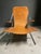 Brown Vintage Cantilever Tubular Chair, 1960s For Sale - Image 8 of 12