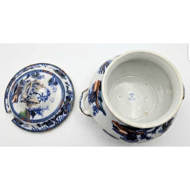 Early 19th Century Early 19th Century English Ironstone Soup Tureen For Sale - Image 5 of 6