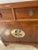 Vintage Asian-Inspired Solid Wood Cabinet With Brass Hardware For Sale In San Francisco - Image 6 of 9