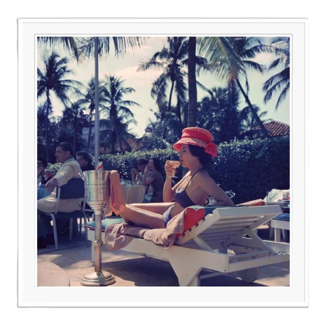 Leisure and Fashion 1961 by Slim Aarons Framed C-Print For Sale