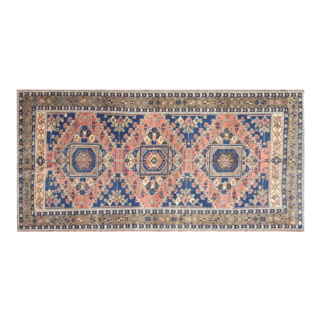 1960s Turkish Oushak Rug For Sale
