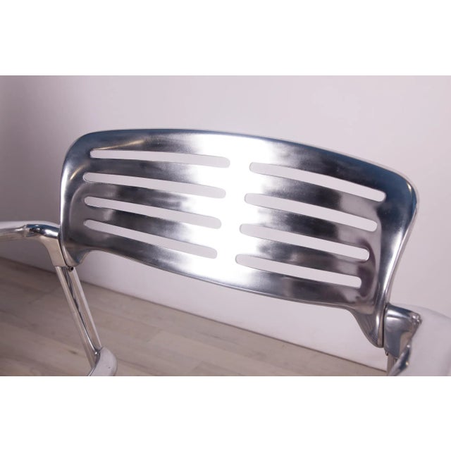 Aluminium Stackable Chairs by Jorge Pensi for Amat 3, 1980s For Sale - Image 15 of 18