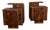 Art Deco Bedside Tables, Czechoslovakia, 1934, Set of 2 For Sale