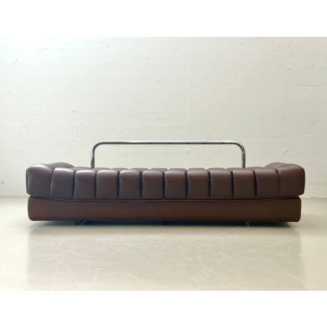 DS-85 Sofa Bed in Cognac Brown by de Sede, Switzerland, 1960s For Sale - Image 15 of 18