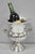 Vintage Sheridan Victorian Style Bulbous Engraved Silver Plated Double Handle Champagne Chiller Ice Bucket. Item engraved...