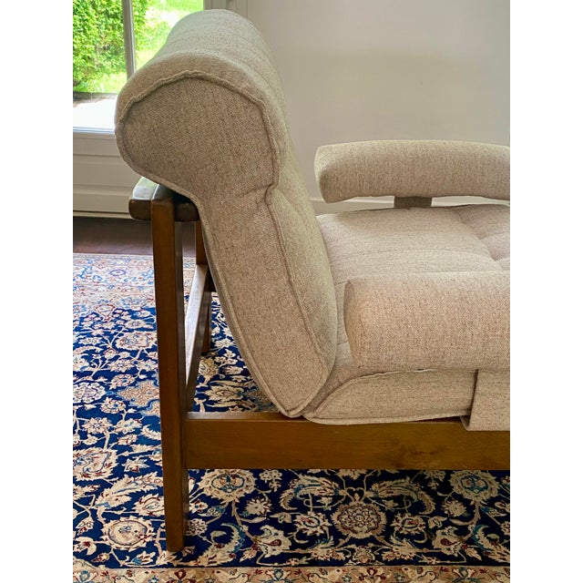 Armchairs and Ottoman attributed to Rolf Benz, Germany, 1980s, Set of 3 For Sale - Image 10 of 13