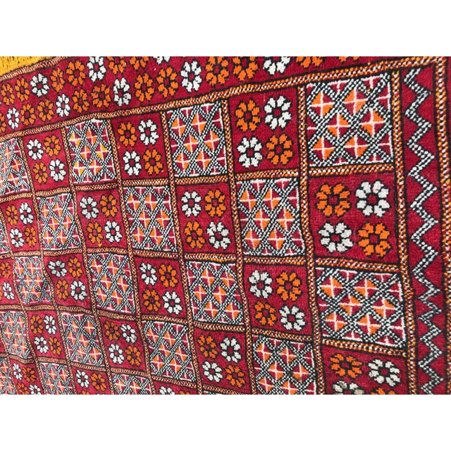 Long Vintage Moroccan Berber Rug For Sale - Image 10 of 12