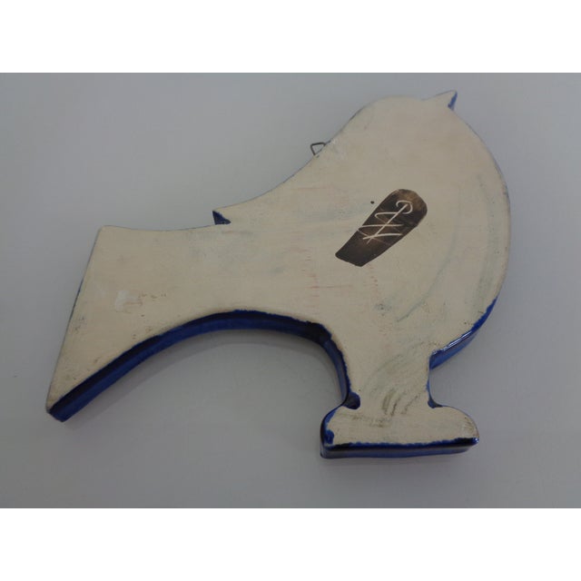 Vintage Ceramic Bird Wall Art, Denmark, 1970s For Sale - Image 13 of 14