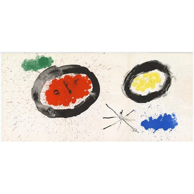 Joan Miró Joan Miro Lithograph, "Derriere Le Miroir No.139-140 Artigas" (1963) For Sale - Image 4 of 4