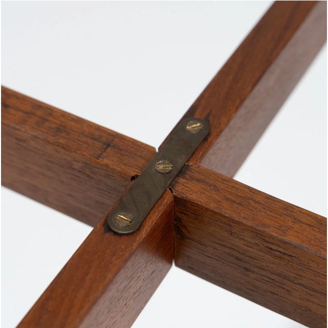 Wood Danish Modern Flip Top Table in Style of Jens Quistgaard by Løvig For Sale - Image 7 of 7