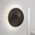 A Wall Light Featuring A Beautiful Metal Dome Which Nestles On A Faux Alabaster Inner Dome. Ambient Light Is Emitted...