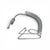 Metal Vintage Postmodern Industrial Coiled Wine Bottle Holder Stand For Sale - Image 7 of 16