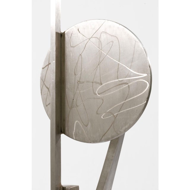 2010s Robert Hansen Abstract Stainless Steel Floor Sculpture - Contemporary Modern Art For Sale - Image 5 of 6