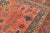Pink Antique Tribal Persian Nomadic Halvai Bidjar Pink & Beige Rug, DATED C. 1895, 7.9 x 11.7 For Sale - Image 8 of 11
