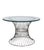 Mid 20th Century Space Age Chrome and Glass Side or Coffee Table After Platner For Sale In New York - Image 6 of 14