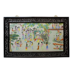 Chinese "100 Beauties" Porcelain Painting