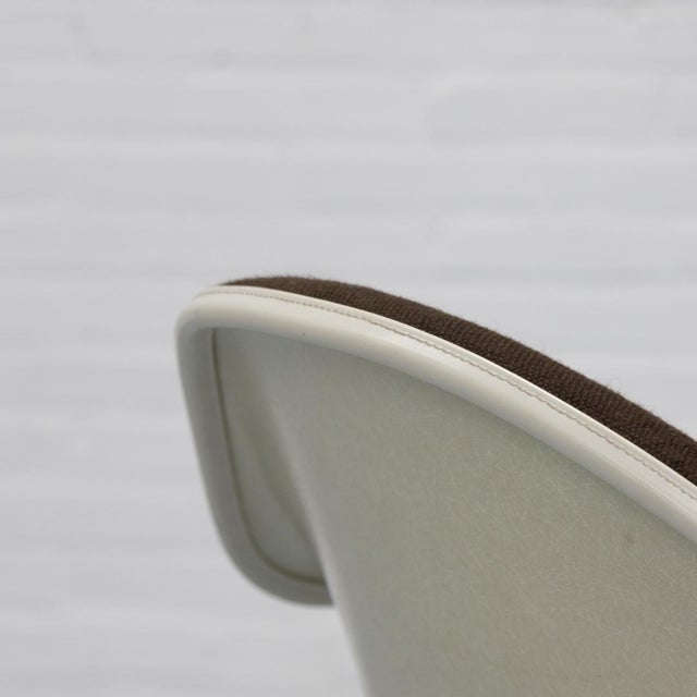 Brown DAX Chair by Charles and Ray Eames for Herman Miller, 1970s For Sale - Image 8 of 14