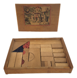 19th Century Fröbels Architektur Board Game based on Friedrich Fröbel, Germany, 1890s