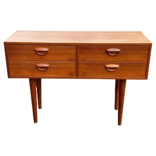 Mid-Century Danish Modern Teak Dresser attributed to Kai Kristiansen, 1962 For Sale
