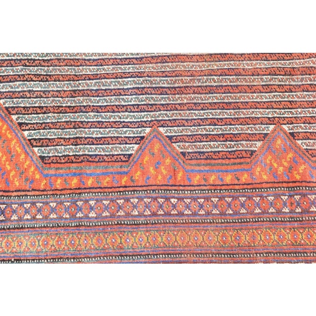Textile Antique Afshar Rug 7'3'' x 10'11'' For Sale - Image 7 of 12