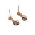 Sapphire and Diamond 14ct Gold Mini Drop Earrings - Fei Liu, Pair For Sale - Image 4 of 5